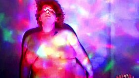 bbw goddess worship dance and oil with plump redhead