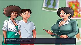 Summer time saga uncensored part 35 featuring anime dating scenes