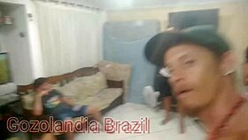 The swing couple's wild night with blonde and brunette getting facials from big cocks.