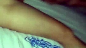 Two guys roughly fuck married Karina in a threesome.