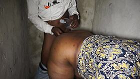 horny stepmom fucks outdoor with cumshot