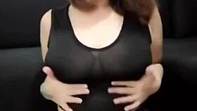 horny pinay wife masturbates hard for her secret lover