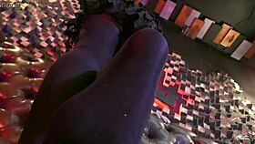 What do you think of these legs in black opaque pantyhose?