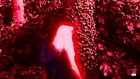 three blondes experience intense outdoor activity