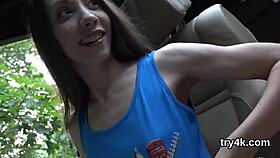 Elegant Nympho Blows Penis