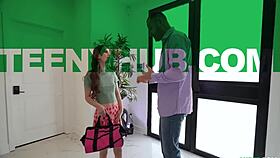 Sia Wood gives blowjob to Danny Mountain in taboo agreement