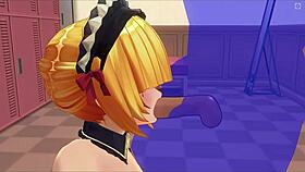 hentai 3d cartoon anime sucking scene