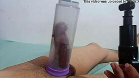 Twink Sucks Dick with Pump Intensely!
