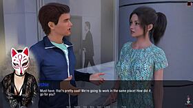 Kate gives blowjob in 3d cartoon cosplay