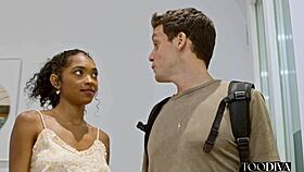 hot colombian babe barbie rous gets surprise visit