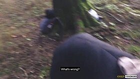 young shy russian girl, will you blow me in the forest and swallow?