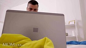 Hot milf cleaner Mina K on Momxxx wants creampie.