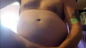 Bisexual male shoots big cumshot shyly