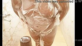 bengali wife relaxes in the bath 🛁