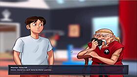 Summer time saga uncensored part 35 featuring anime dating scenes