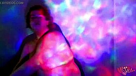 bbw goddess worship dance and oil with plump redhead