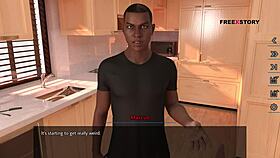 Dreams of desire - alex shakes hard dick watching landlady nude yoga!