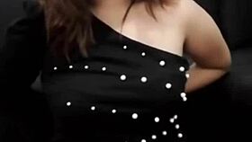 horny pinay wife masturbates hard for her secret lover