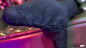 What do you think of these legs in black opaque pantyhose?