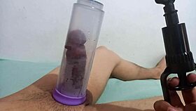 Twink Sucks Dick with Pump Intensely!