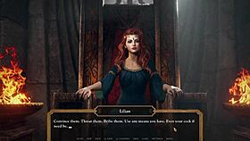 I Fuck The Queen While Hot Warrior Fingers Herself In Huge Cartoon Hentai Scene