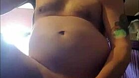 Bisexual male shoots big cumshot shyly