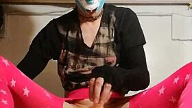 ladyboy rides dildo first time