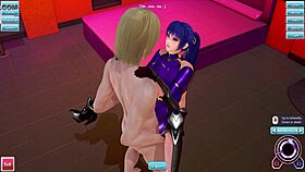 Akiyama Rinko And Tamanin Yukikaze In Cfnm Anal Blowjob