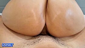 i see the rubia culona pawg riding her hijastro's huge polla hard