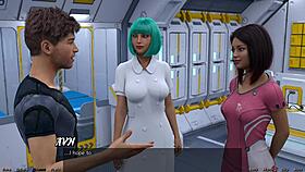 stranded in space 2, meeting the step sisters