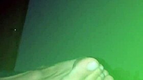 Beautiful Feet Wife Does Footjob