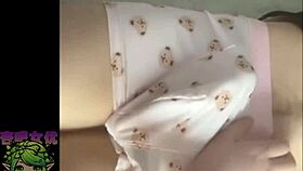 during nap, horny asian sister-in-law pulls out boyfriend's cock and sucks it hard