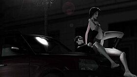 wild 3d animated fuck with big tits girl and huge cock