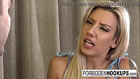 Horny guy bangs his wife's sister with blowjob and facial. 😏