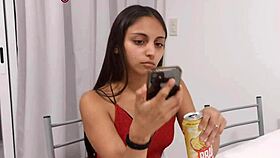 Gamer fucks friend in doggystyle.