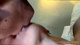 Intense homemade gay sex with chubby teen performer