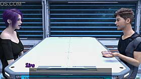 emo girl in Stranded in Space 78 spills secrets?