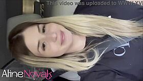 Blonde Thought She Was Picking Flowers But Got Fucked!