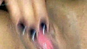Big Clit Girl Cumming Hard