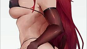 want to see rias gremory in hentai slideshow?