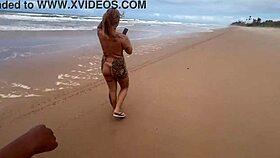 I threw an orgy at the nudist beach with my hot friends and filmed it all!