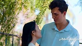 lulu chu sneaks her boyfriend into her room for a quiet fuck