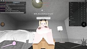 Blonde rides monster cock in doggystyle and missionary.