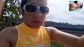 Angeles Ariana guides you to outdoor spots in Buenos Aires for public fucking