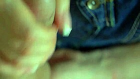 lewd slattern gives blowjob to her males and gets oral creampie 😏