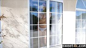 Middle-aged roomies banging hard in dorm chaos