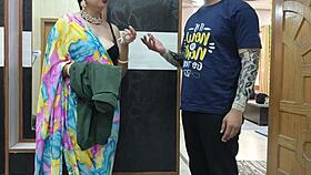 This Indian Step Mom Helps Stepson Quit Smoking With Sex Pleasure In Hindi