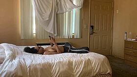 peeping tom catches honeydip731 playing with her pussy?