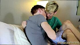 Intense homemade gay sex with chubby teen performer