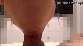 Cremita En Su Boca Late Mi Polla Y Lo Nota